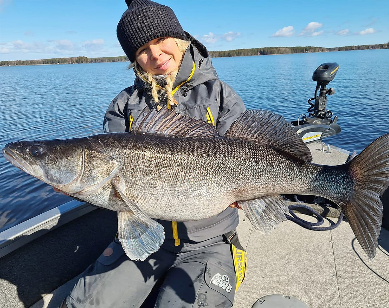 CWC PRO UV Chartreuse Stinger, SS 60lb Junior Tandem 1